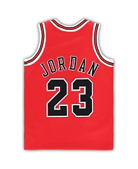 Infant Boys and Girls Mitchell & Ness Michael Jordan Red Chicago Bulls 1985/86 Hardwood Classics Authentic Jersey