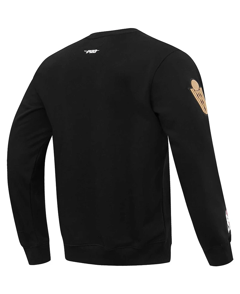 Men's Pro Standard Donovan Mitchell Black Cleveland Cavaliers Avatar Pullover Sweatshirt