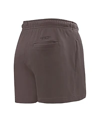 Women's Pro Standard Brown Philadelphia Phillies Neutral Fleece Shorts