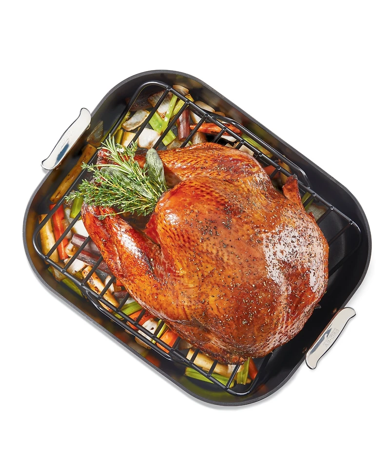 All-Clad HA1 Nonstick Hard Anodized Roaster with Rack Cookware