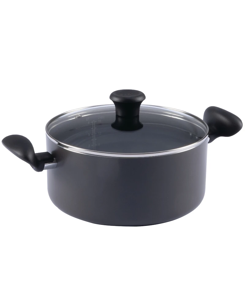 T-Fal Initiatives Aluminum 6 Piece Cookware Set