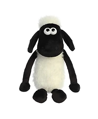 Aurora Medium Shaun The Sheep Playful Plush Toy White 11"