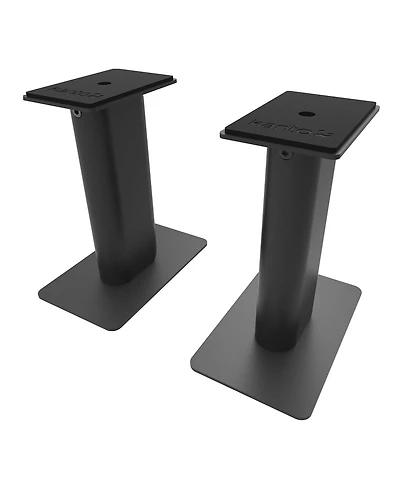 Kanto SP9 9" Universal Desktop Speaker Stands with Rotating Top Plates and Cable Management - Pair