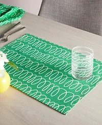 kate spade new york the Loop Placemats Reversible 4 Pack Set, 13" x 19"