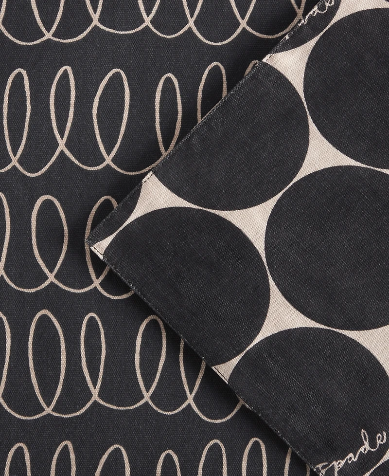 kate spade new york the Loop Joy Dot Reversible Table Runner