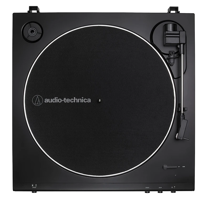 AudioTechnica At-LP60X-bn Fully Automatic Belt-Drive Stereo Turntable