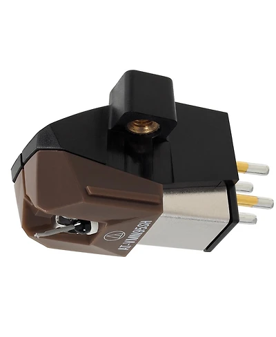Audio-Technica At-VM95SH Dual Moving Magnet Turntable Cartridge (Brown)