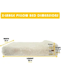 Kopeks Orthopedic Dog Bed Memory Foam With Pillow XLarge