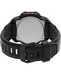 Timex Ufc Men's Knockout Digital Black Polyurethane Watch, 48mm