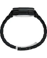 Timex Ufc Men's Colossus Analog-Digital Black Stainless Steel Watch, 45mm