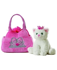 Aurora Small Princess Kitten Fancy Pals Fashionable Plush Toy Multicolor 8"