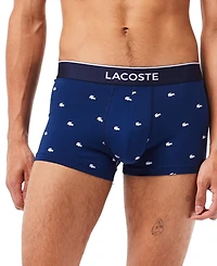 Lactose Men's 3-Pack Lifestyle All Over Print Trunks