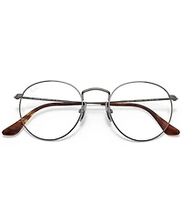 Ray-Ban Unisex Round Titanium Optics Eyeglasses, RB8247V