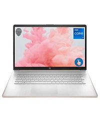Hp Essential 17.3" Laptop Intel Core i7-1355U 8GB Ram 512GB Ssd Windows 11 Home Hd+ Touchscreen - Pale Rose Gold