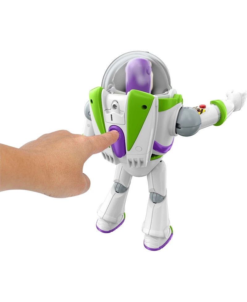 Disney Pixar Toy Story Talking Buzz Light-year Figure With Karate Chop Motion and Sounds