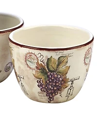 Certified International Vintners Journal 4-Pc. Tidbit Bowl