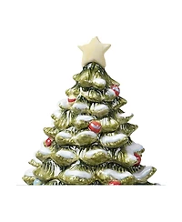 Certified International Evergreen Christmas Cookie Jar