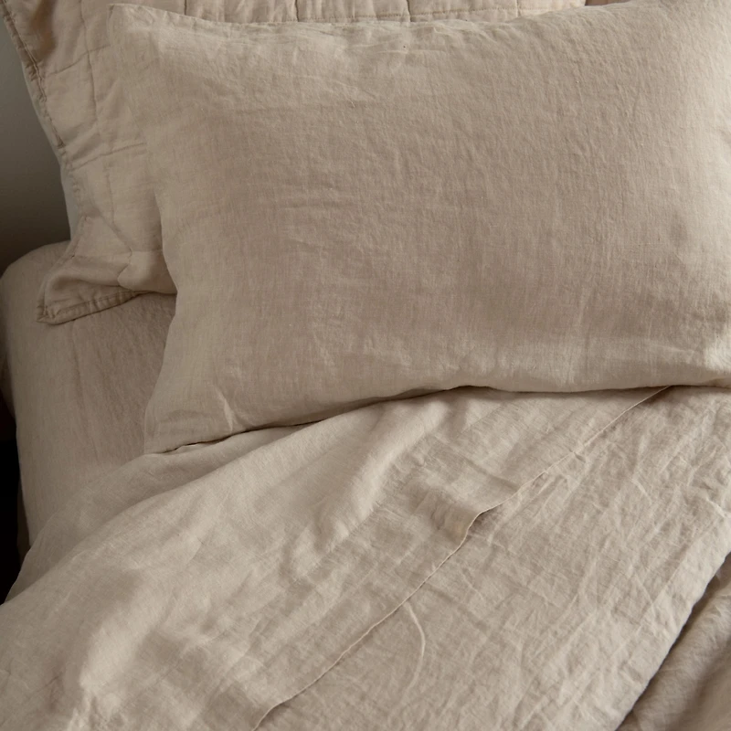 100% French Linen Duvet Cover & Sham Set