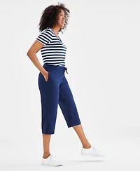 Style & Co Women's Mid Rise Capri Sweatpants, Created for Macy's