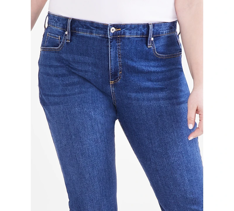 Style & Co Plus Mid-Rise Curvy Bootcut Jeans, Exclusively at Macy's