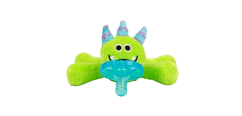 WubbaNub Infant Pacifier - Green Monster