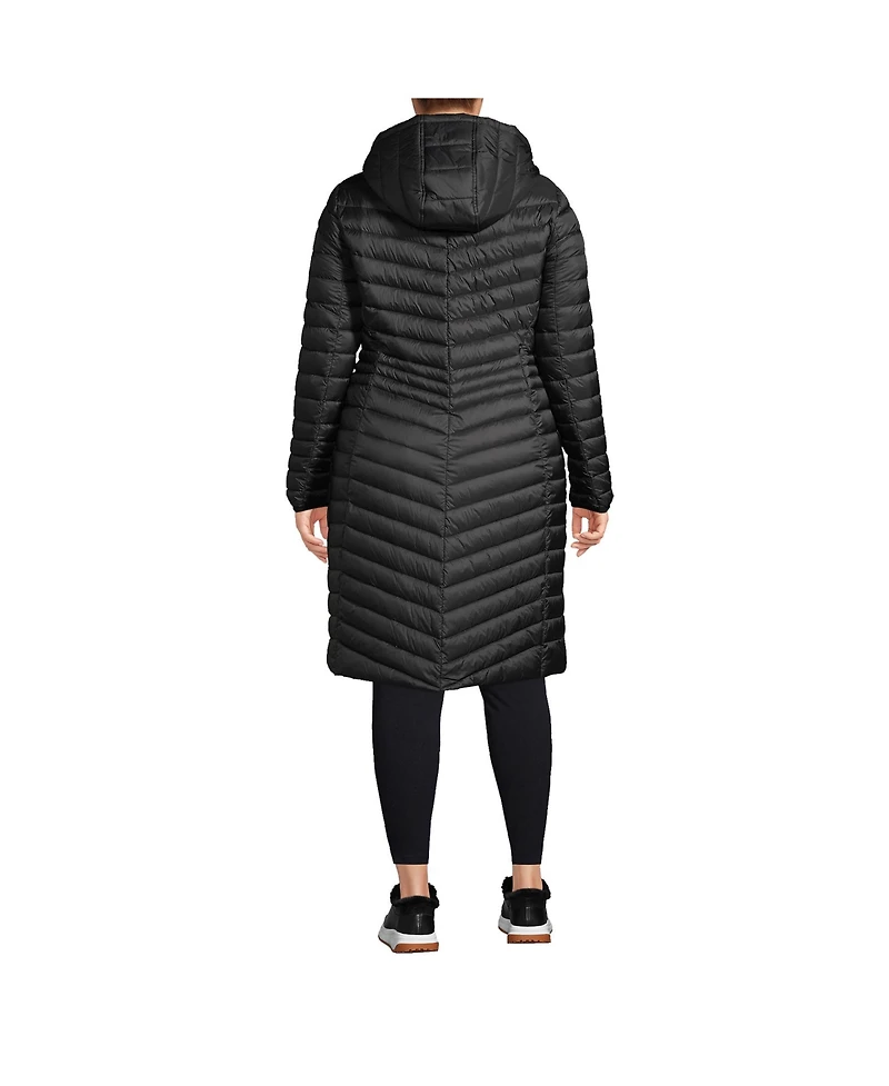 Lands' End Plus Wanderweight Packable Down Coat