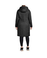 Lands' End Plus Wanderweight Packable Down Coat