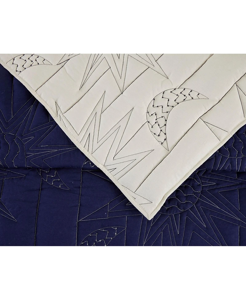 Justina Blakeney Sun Moon Cotton 2-Pc Quilt Set, Twin