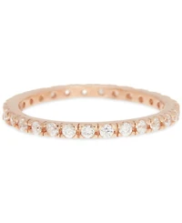 Adornia Crystal Eternity Band Ring