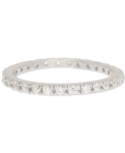 Adornia Crystal Eternity Band Ring