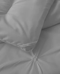 Unikome 3 Piece Pinch Pleated Down Alternative Comforter Set