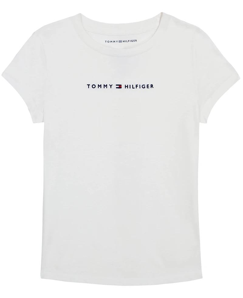 Tommy Hilfiger Big Girls Classic Embroidered T-shirt