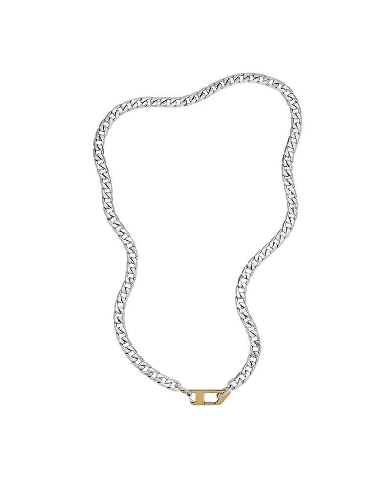 Diesel Men's Stainless Steel Chain Necklace
