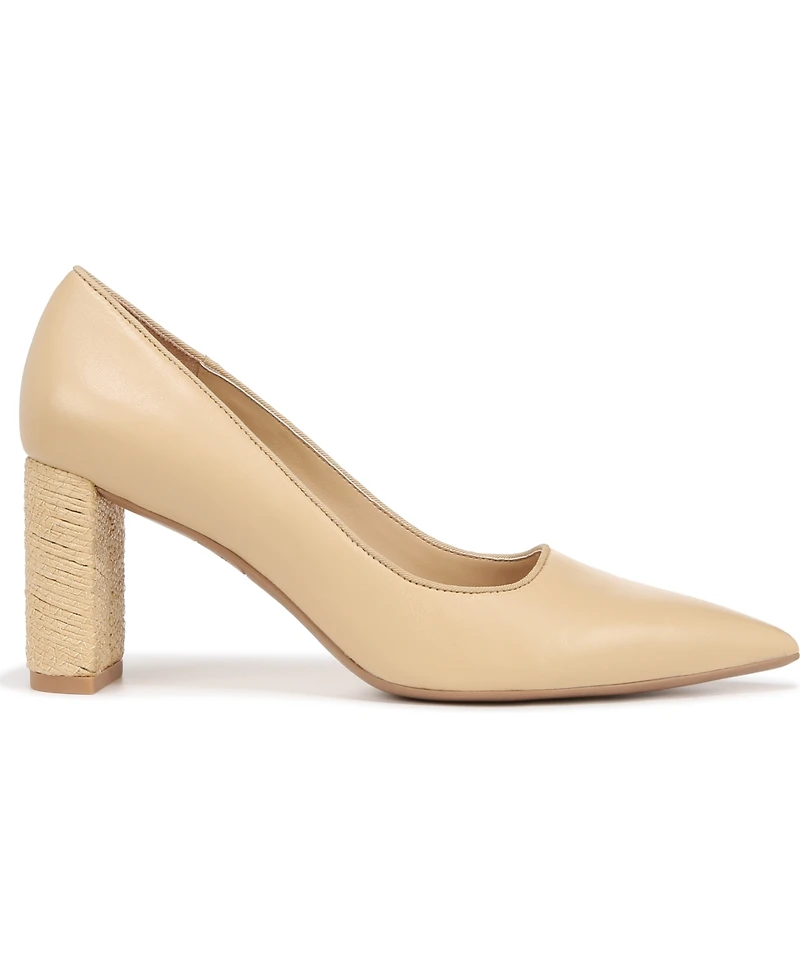 Franco Sarto Women's Giovanna Pointed Toe Block Heel Pumps