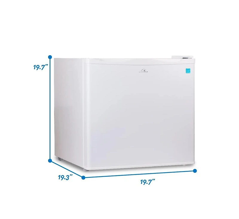 1.2 Cu.Ft. Upright Freezer - White