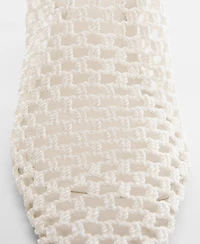 Mango Women's Net Sling Back Shoes