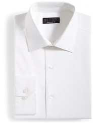 Alfani Men's Regular-Fit Temperature Regulating Solid Dress Shirt