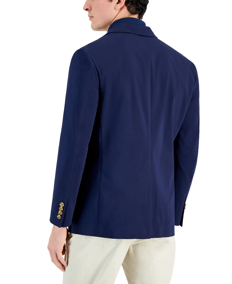 Club Room Men's Varsity-Inspired Unstructured Blazer, Created for Macy's
