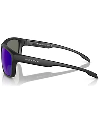 Native Men's Gorge Polarized Sunglasses, Mirror Polar XD9040