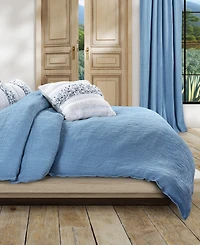 White Sand South Seas Cotton Duvet Cover, King/California King