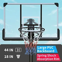 Portable 6-10FT Outdoor Basketball Hoop