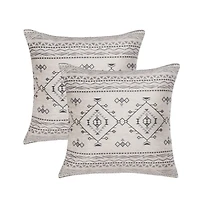 Safavieh Samira 22" x 22" Pillow (Set of 2)