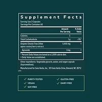 Gaia Herbs Vitex Berry (Chaste Tree) - Supports Hormone Balance & Fertility for Women