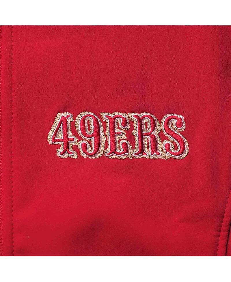 Men's Dunbrooke Scarlet San Francisco 49ers Sonoma Softshell Full-Zip Jacket