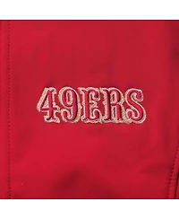 Men's Dunbrooke Scarlet San Francisco 49ers Sonoma Softshell Full-Zip Jacket