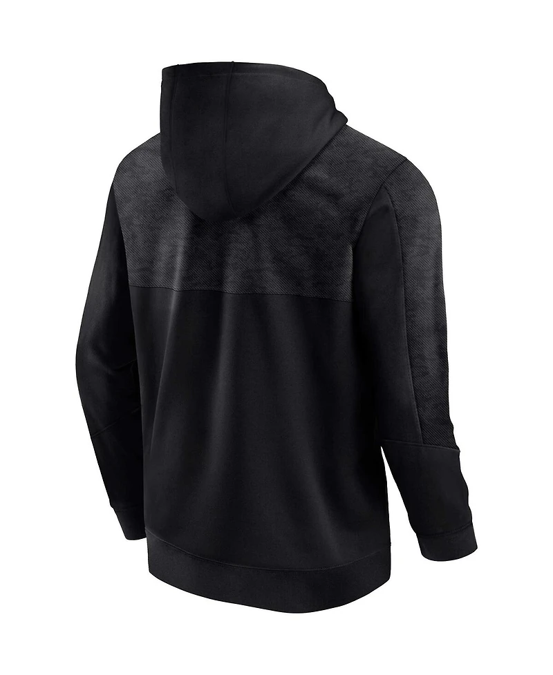 Men's Fanatics Black Alabama Crimson Tide Defender Pullover Hoodie