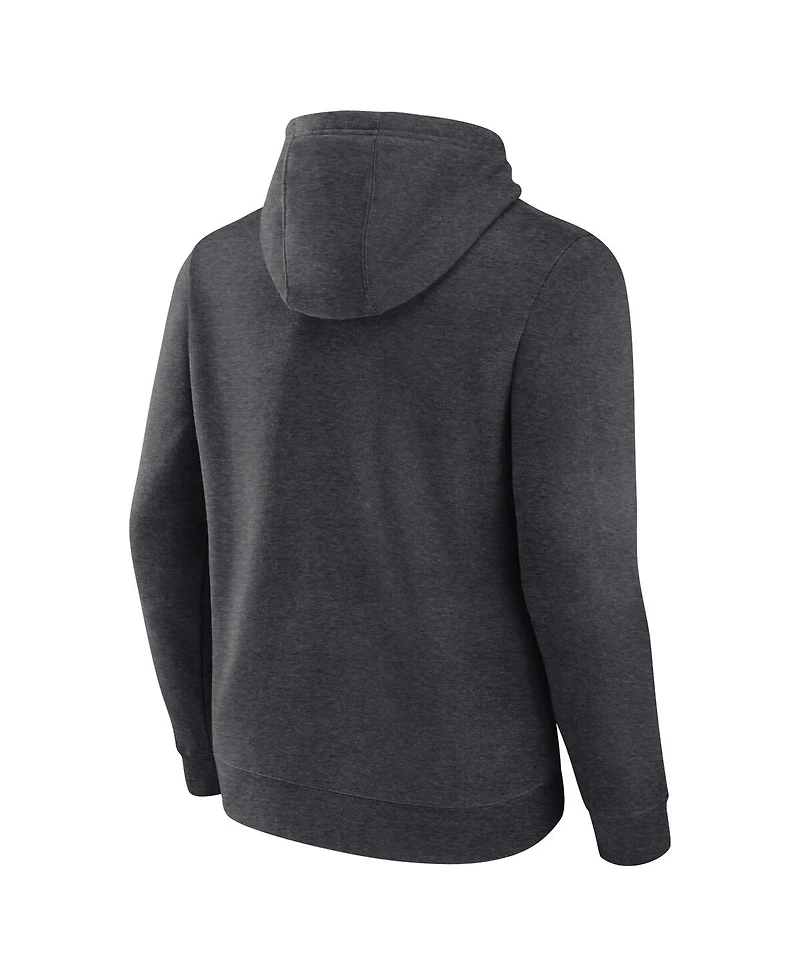 Men's Fanatics Heather Charcoal Colorado Buffaloes Campus Pullover Hoodie