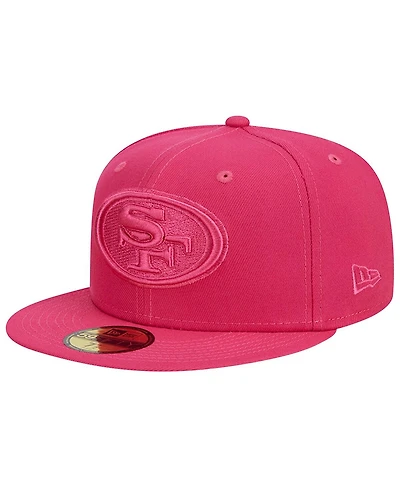 Men's New Era Pink San Francisco 49ers Color Pack 59FIFTY Fitted Hat