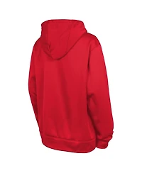 Big Boys Nike Red Chicago Bulls Spotlight Performance Pullover Hoodie