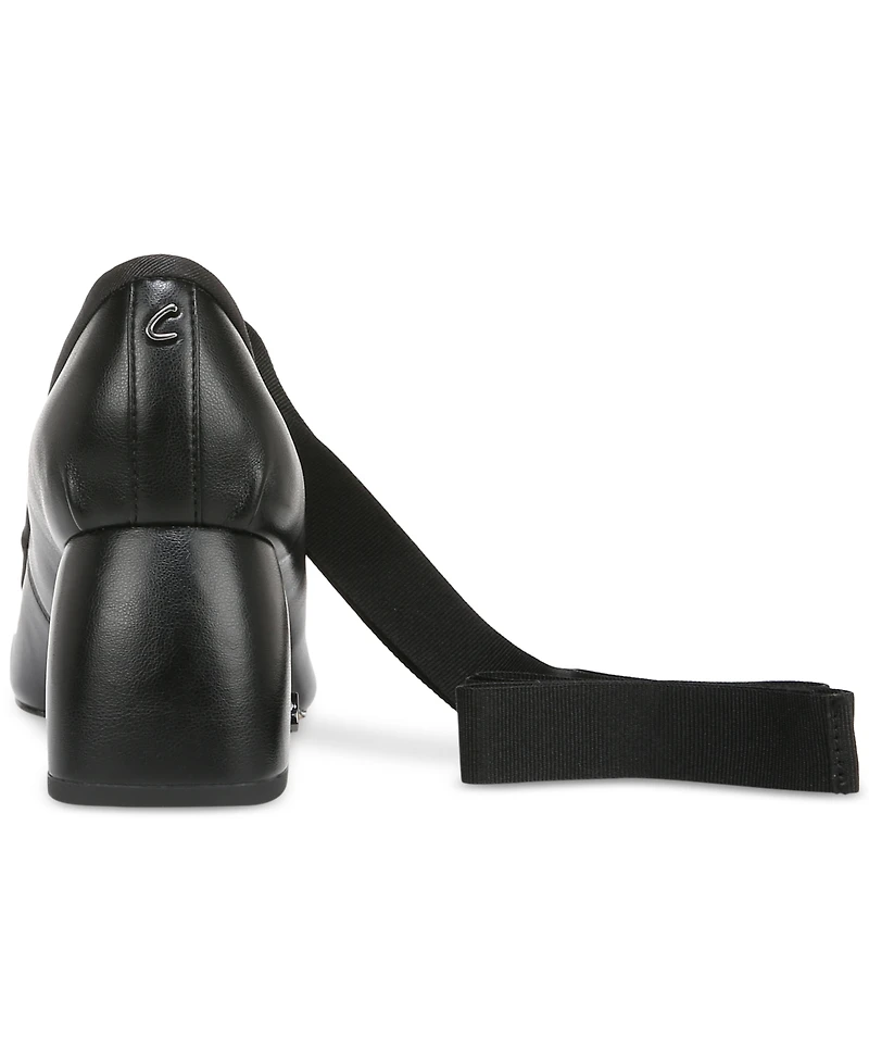 Circus Ny by Sam Edelman Della Lace-Up Block-Heel Ballet Pumps